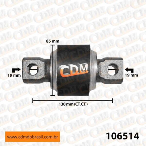 106514 Kit Reparo do Tensor - Aplicado no Mercedes / Scania / Ford / VW (106514 - 206514)