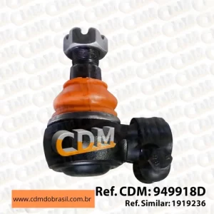 Ponteira do Pistão - Aplicado no Scania 8x2 - Série F / K / N - Rosca M22 x 1,5 Direito (949918D)